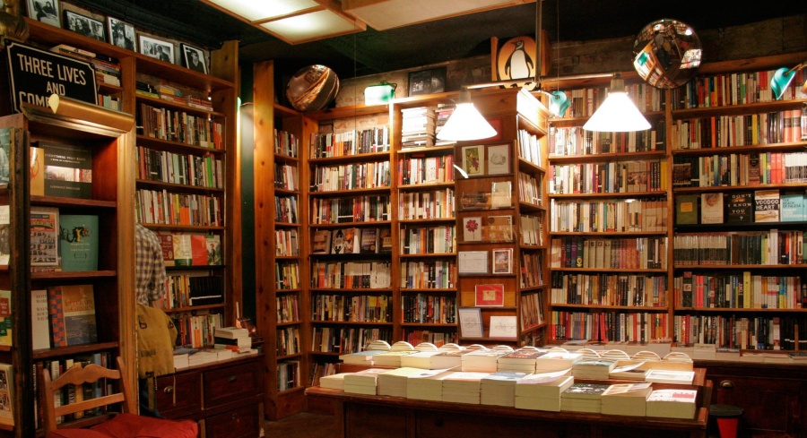 Bookstore interior - Buckman's Books - Gleanings From the Word