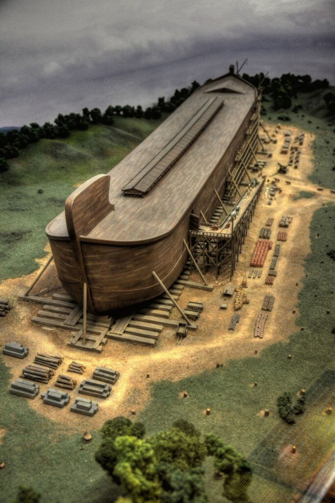 artists conception of Noah's ark