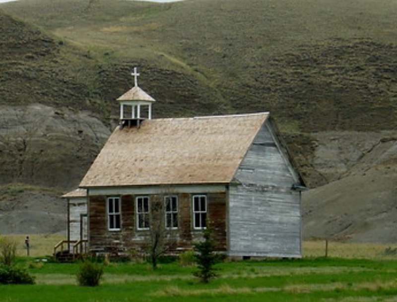 Abandoned church - Dorothy alberta