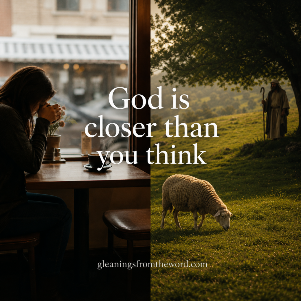 God is closer than you think