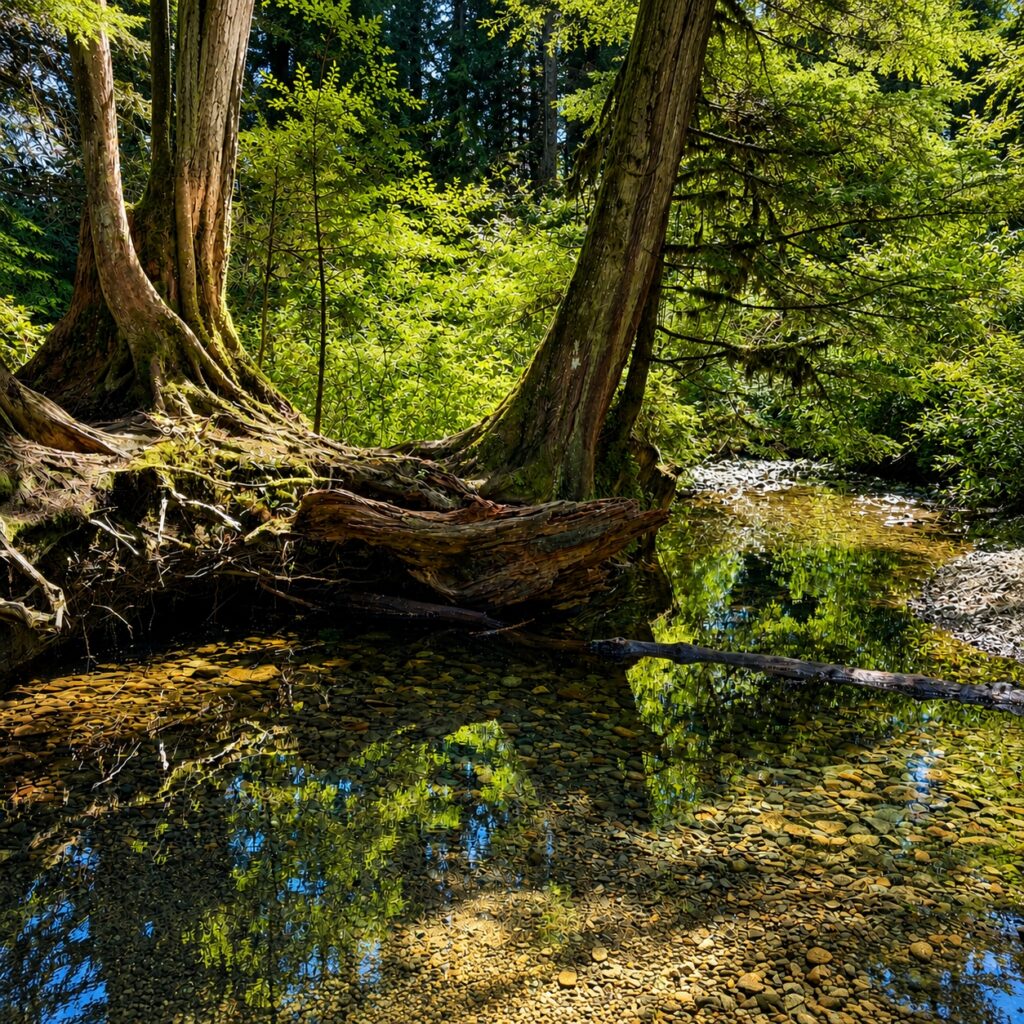 A quiet spot to sit nad think about God's blessings.